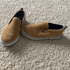 Nautica Kids Tan Slip-On Shoes